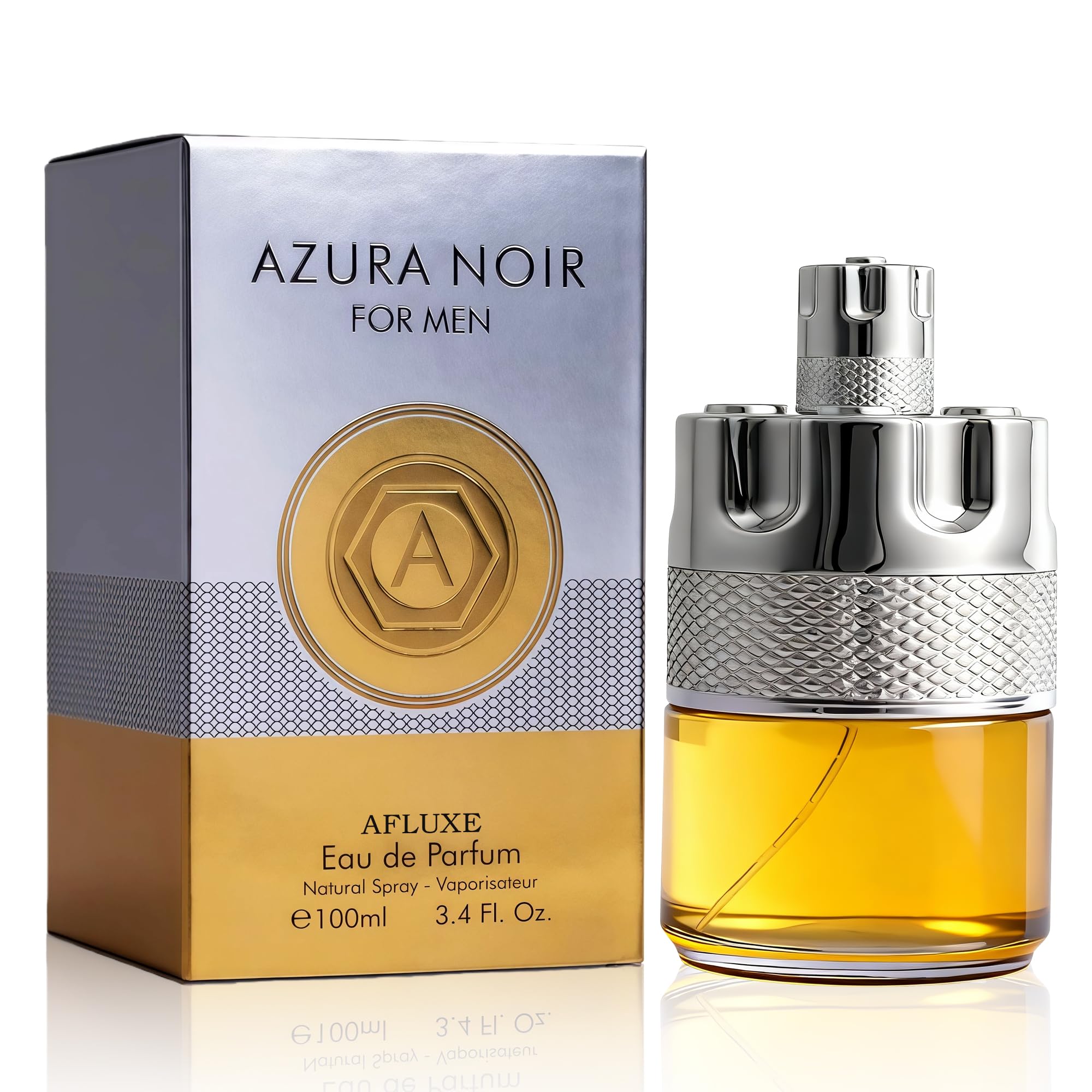 Amazon.com : AFLUXE Azura Noir Men's Cologne, Woody Spicy Eau de